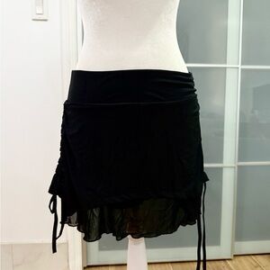 Elegant Fila Womens Black Skirt